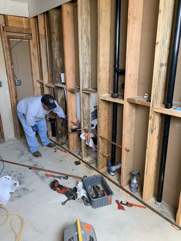 Commercial rough-in plumbing for Trenchless Sewer Repair in Johnsontown